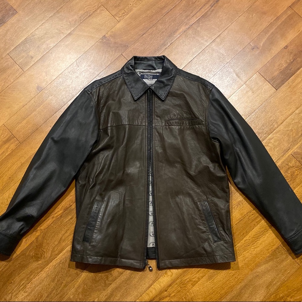 Nat Nast Leather Jacket
